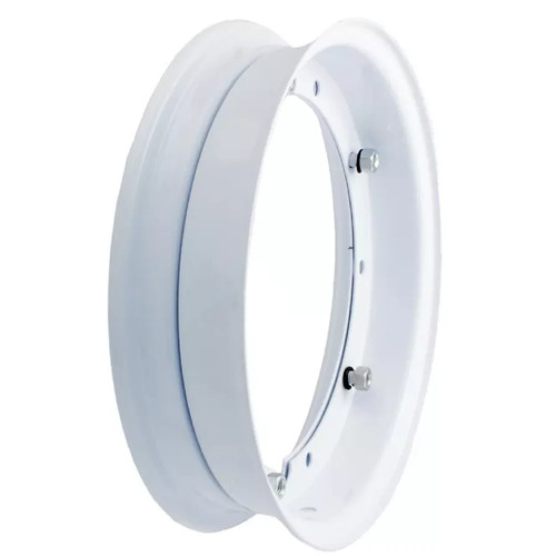Cerchio ruota bianco - bianco, in