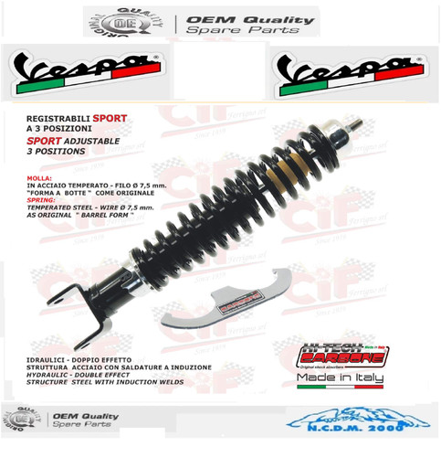 Ammortizzatore posteriore - ammortizzatore,